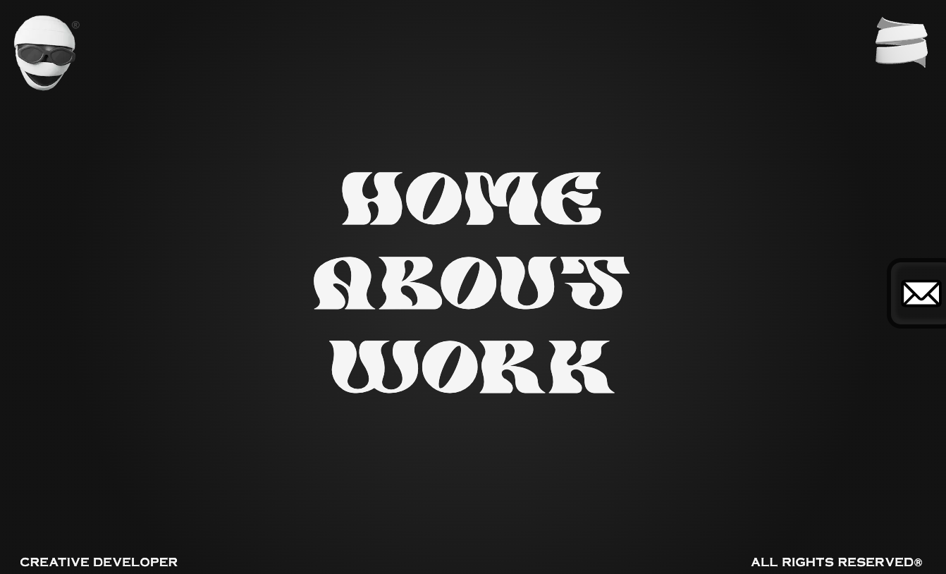 Threejs web developer portfolio